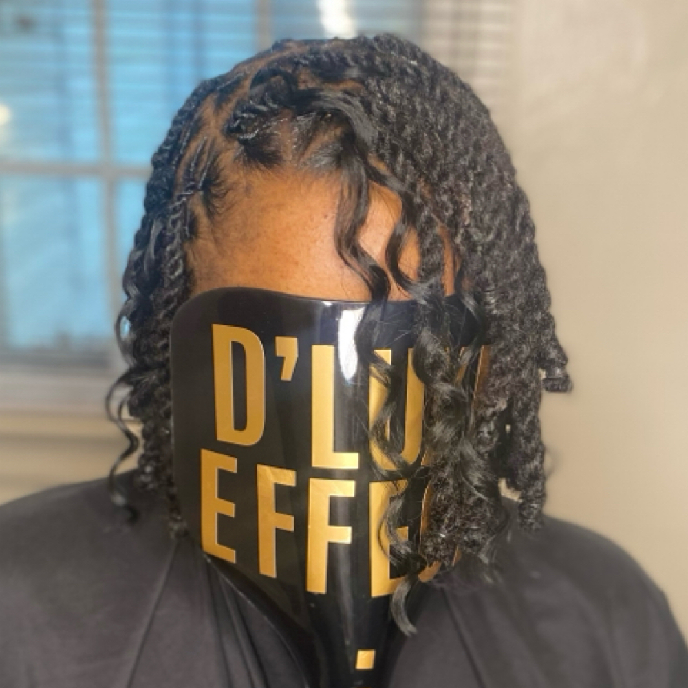 Loc Retwist x Boho Added at DLUXE Effect in Saint Louis, MO
