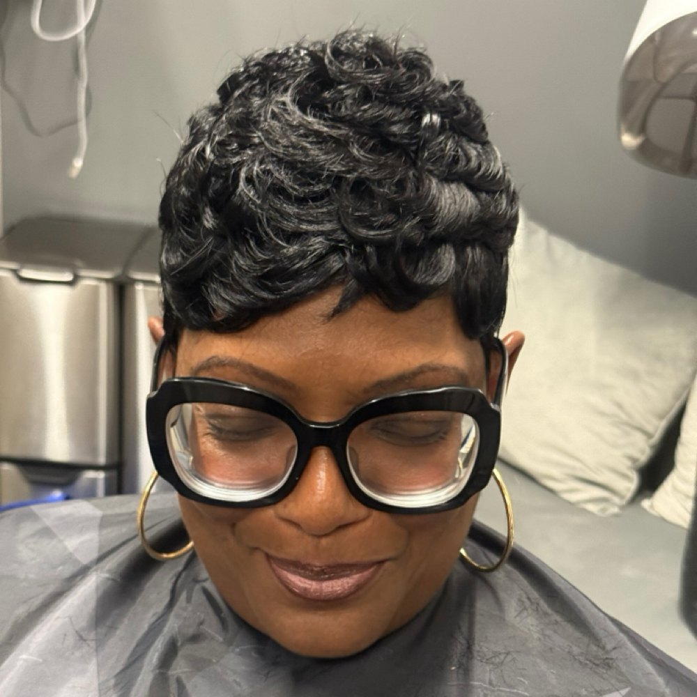 quick weave at Arnerine’s Beauty Boutique in Princeton, NJ