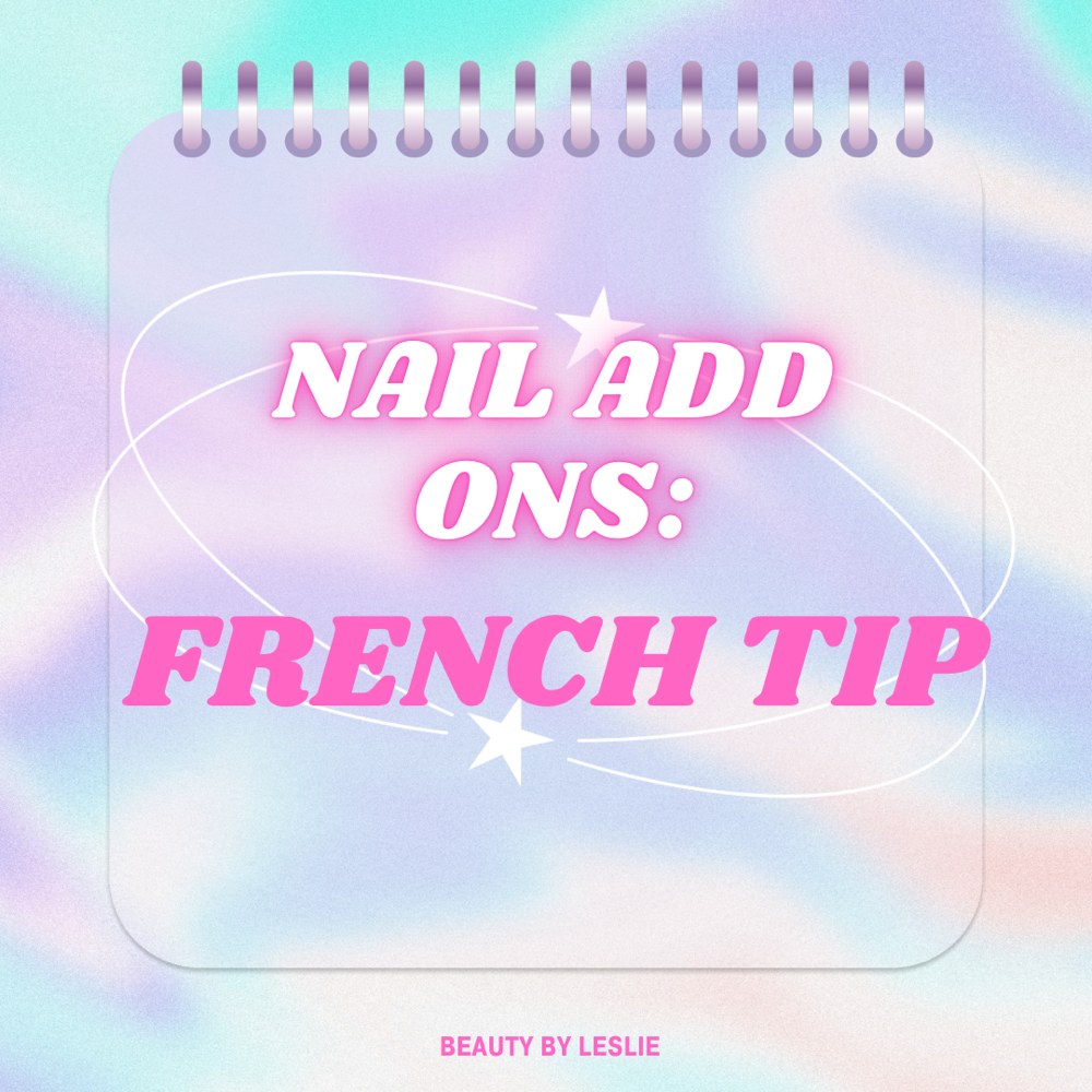 Nail Add On: French Tip
