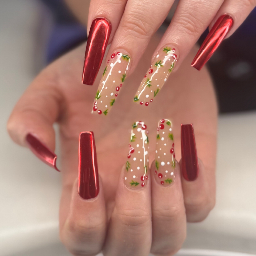 Gel X Enhancement at The Color Haven Nail Spa in Dillon, SC