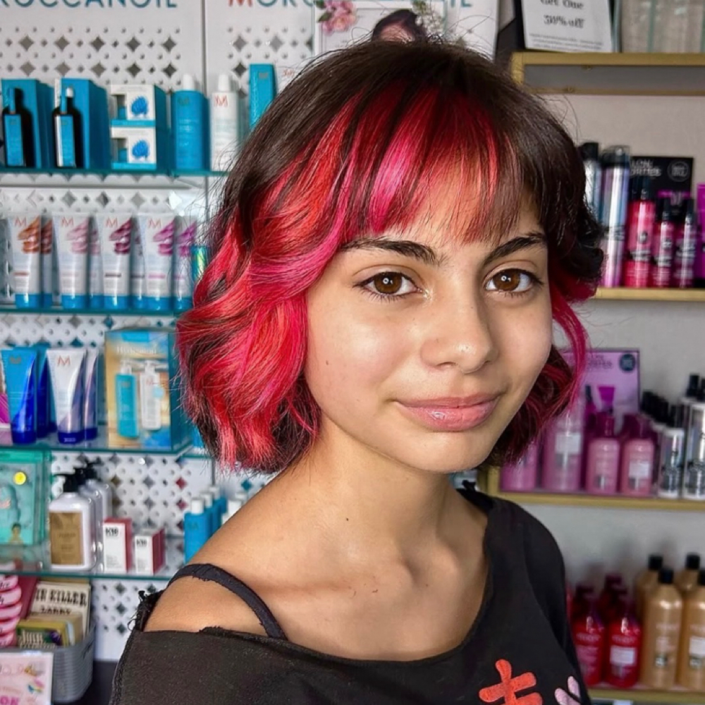 Haircut at Rustic Roots Salon + Spa in Hesperia, CA