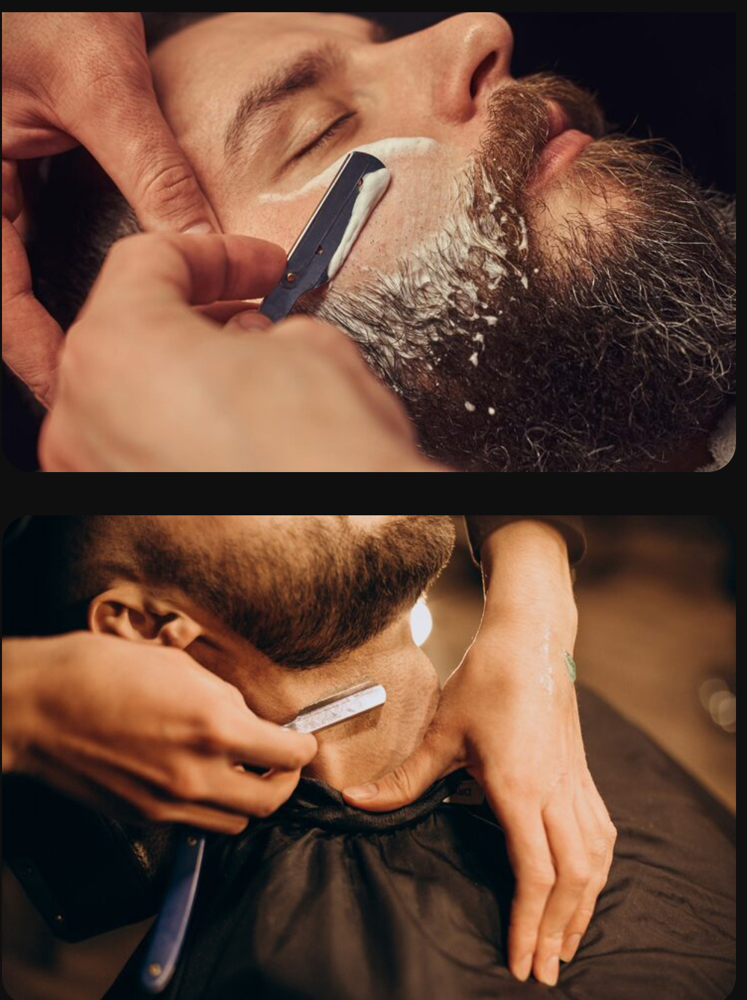 Beard Trim/ Partial Face Shave at The Faded Mane-Maria in Chester, VA