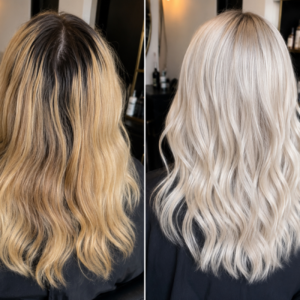 Platinum Maintenance at Glamazon Hair Studio in Knoxville, TN
