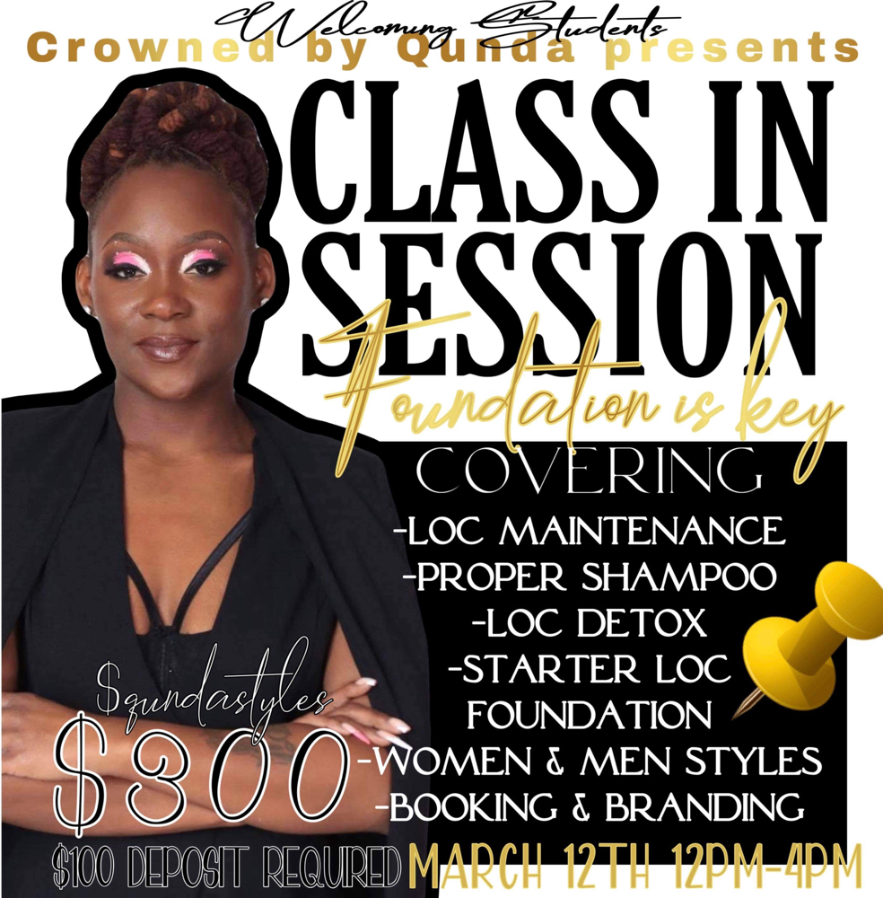 Classes at Crowned By Qunda in Columbia, SC