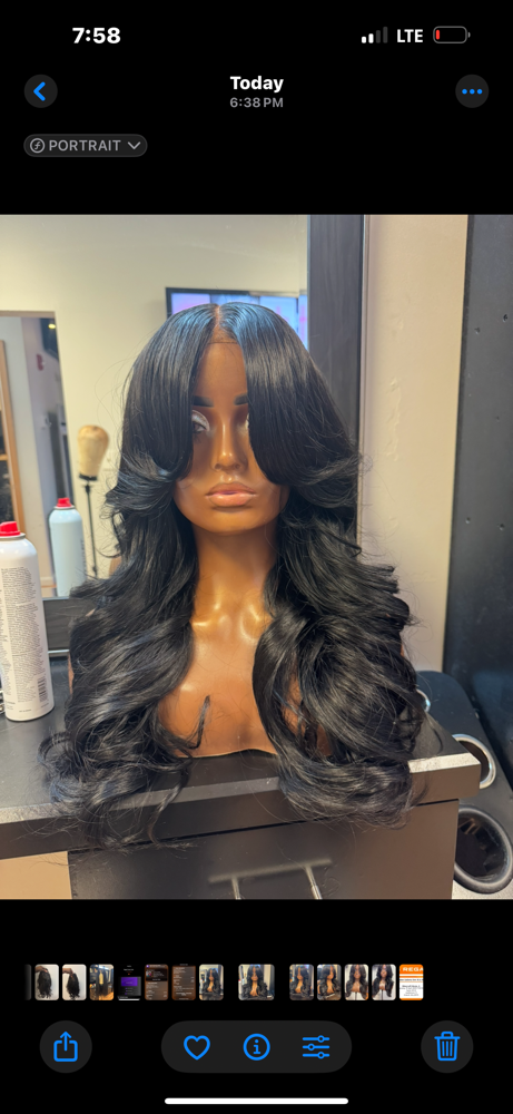 Same Day Wig Drop Off/ Pick Up
