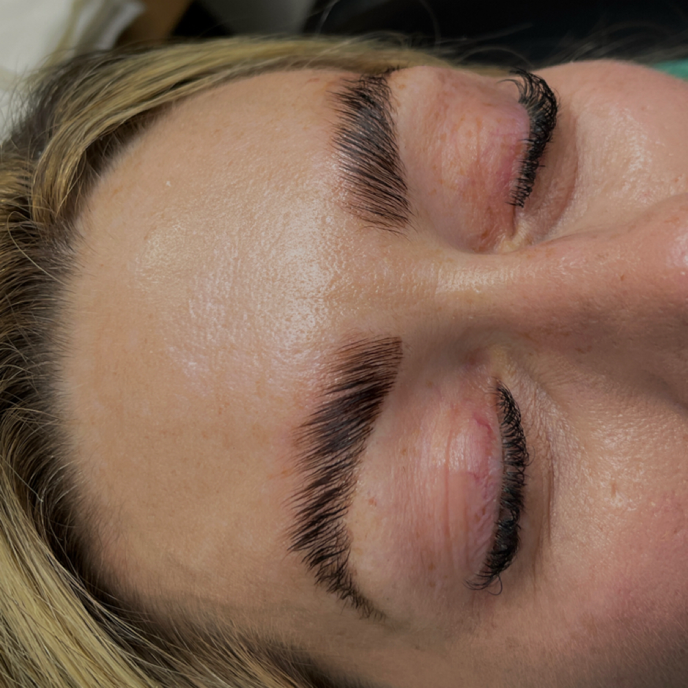 Eyebrow Lamination + Wax & Tint