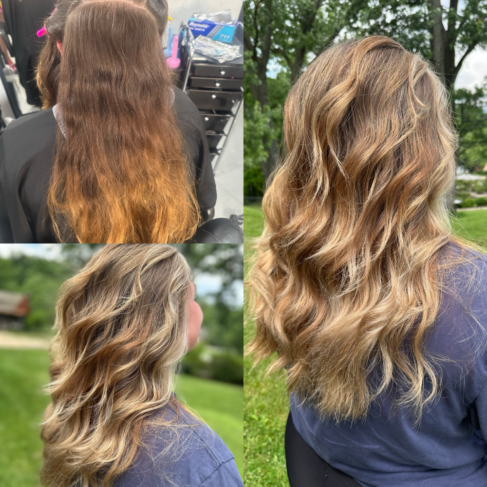 Double Process Hair Color at AmandaLynn Color & Extensions in McKees Rocks, PA