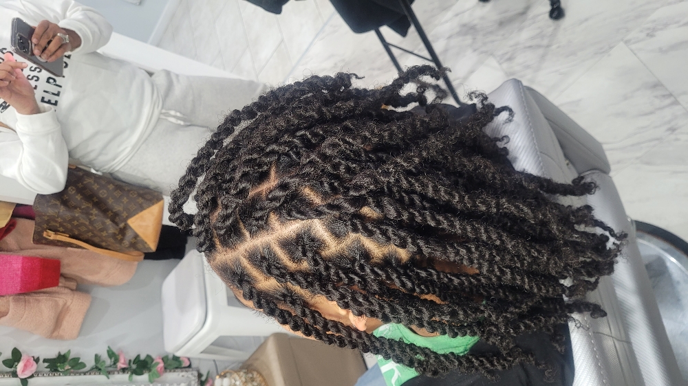 Two-Strand Twists Extensions