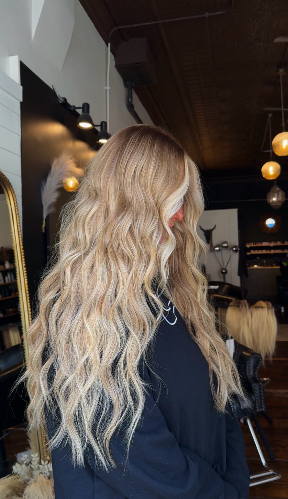 1 ROW OF EXTENSIONS.