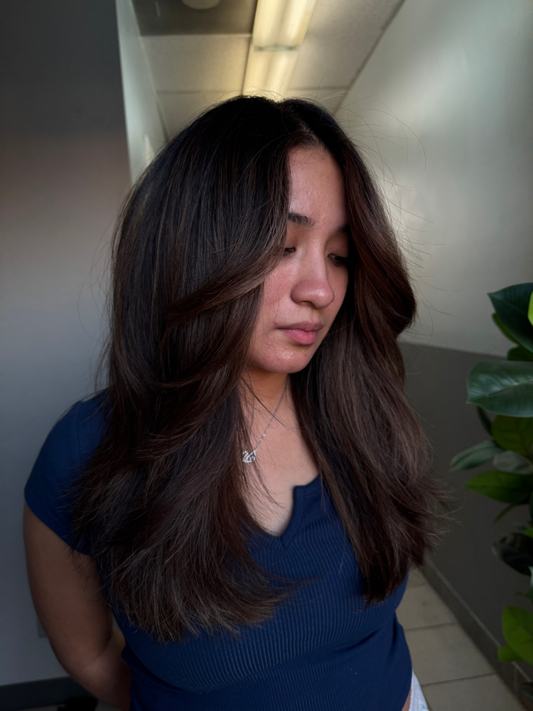 THE BRUNETTE LUXE (vanessa) at AGAPE' Beauty Space in Roselle, IL