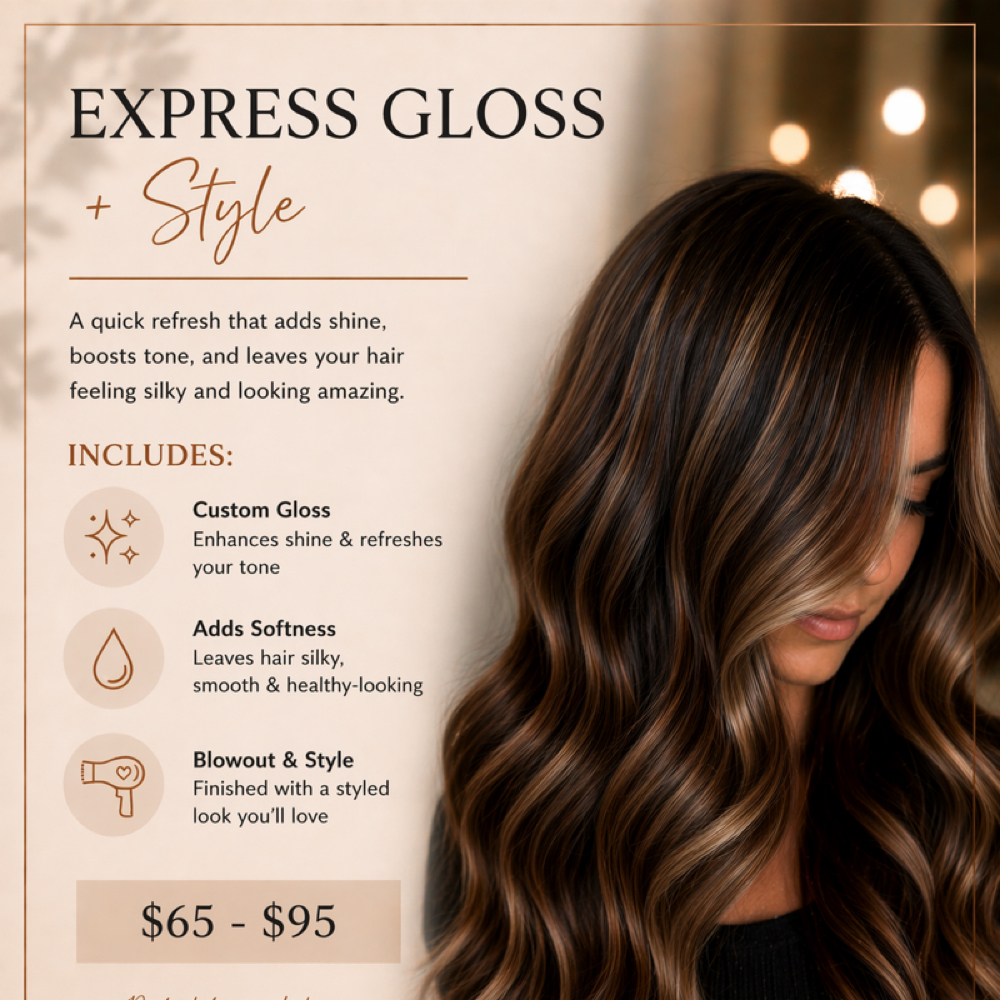 The Express Gloss + Style at Hayley Conte in Oswego, IL