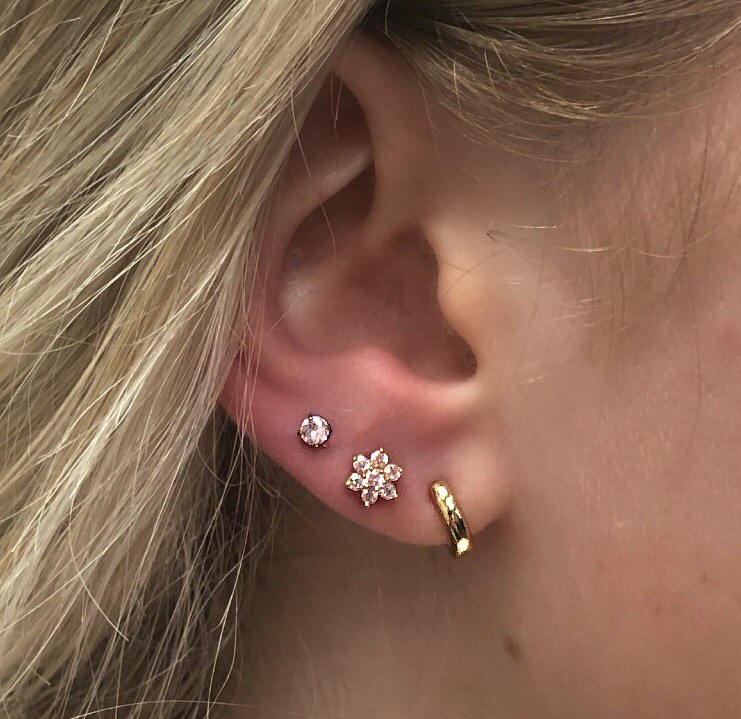 Ear Lobe Piercing (Set) at Divine Image Ink Piercings in Parma Heights, OH