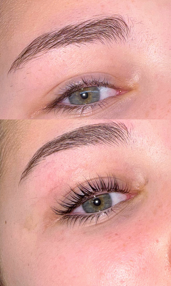 Lash Lift with tint