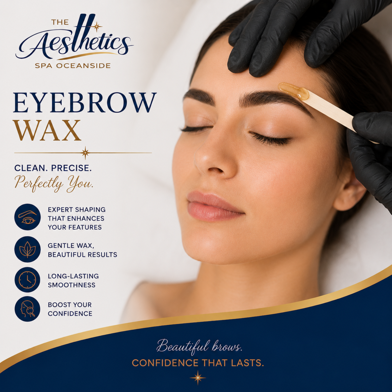 Eyebrow Wax at The Aesthetics Spa in Oceanside, NY