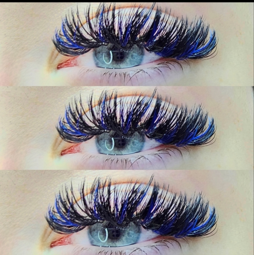 Add On Color Lashes