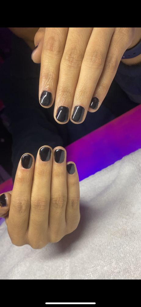 Natural Nail Gel Polish Manicure