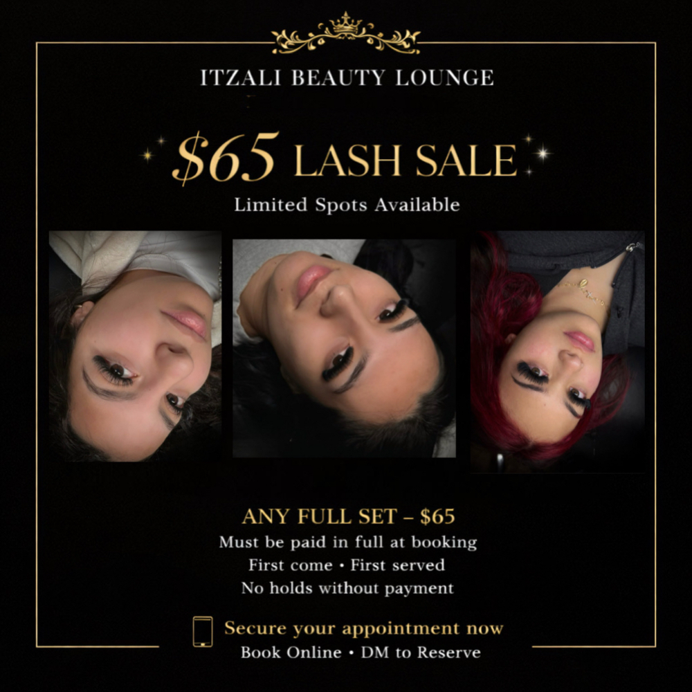 Lash sale at Itzali Beauty Lounge in Waco, TX