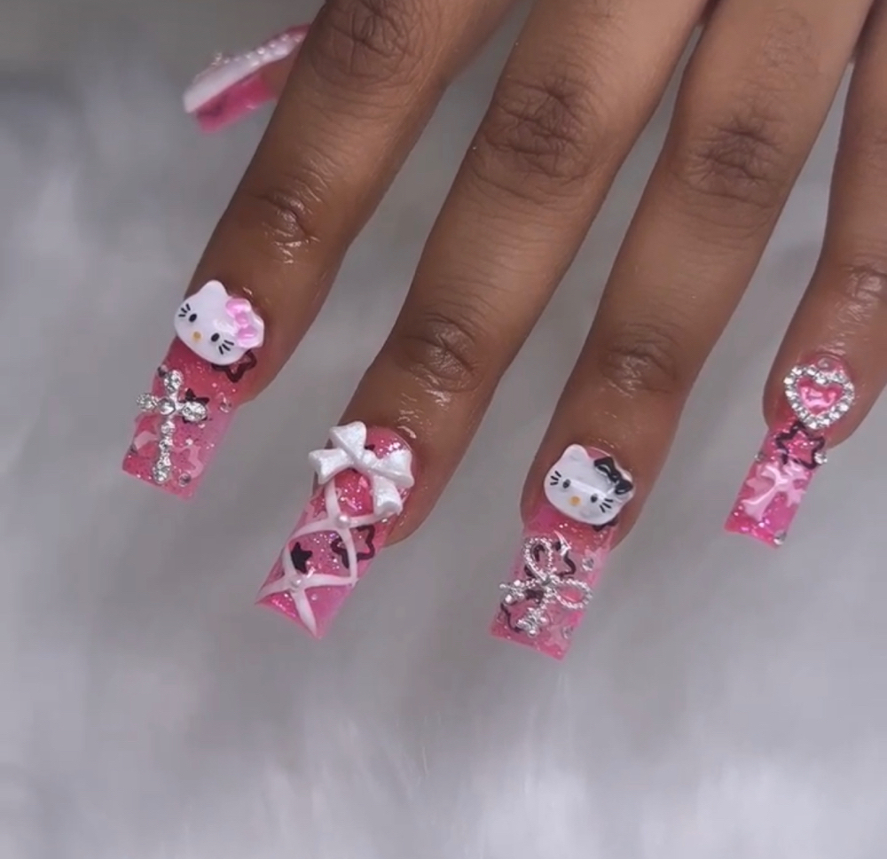 Gel X/ polygel Meduim Set