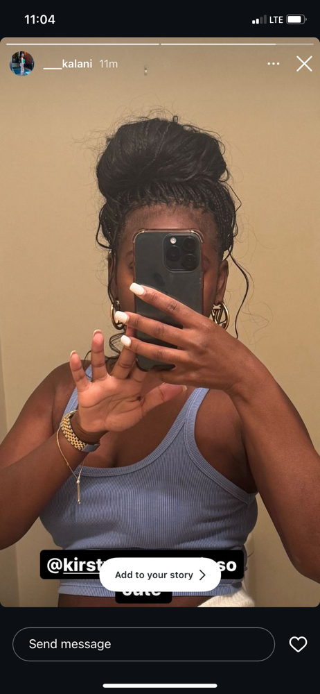 Extra Small Boho Knotless