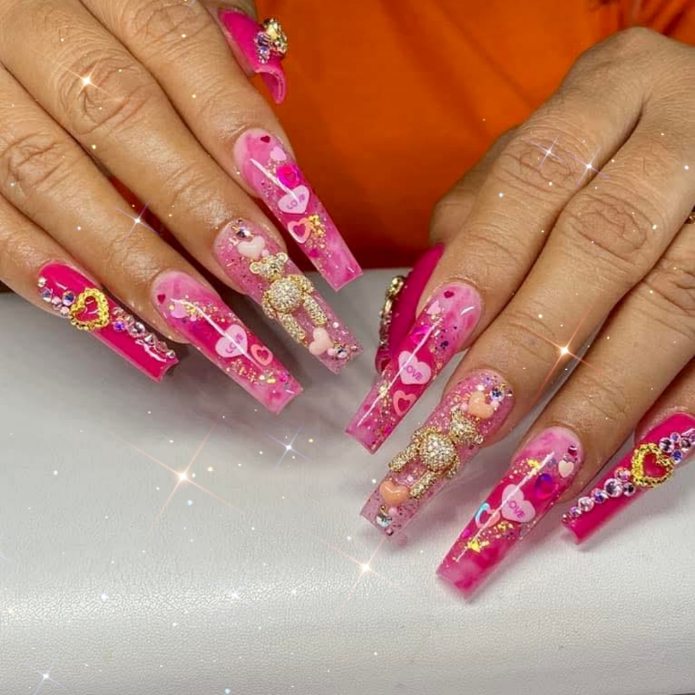 ENCAPSULATED Full Set Short nails