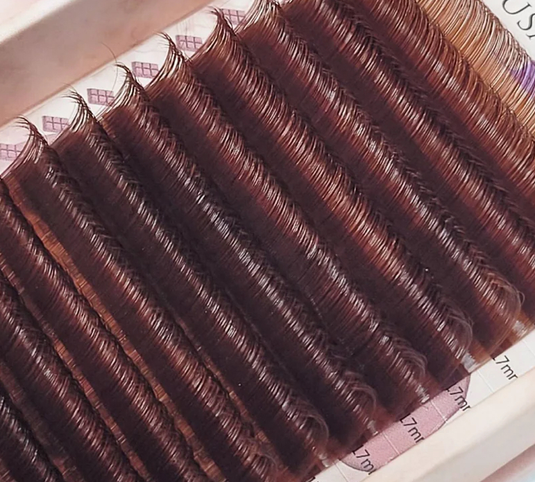ADD ON- BROWN LASHES