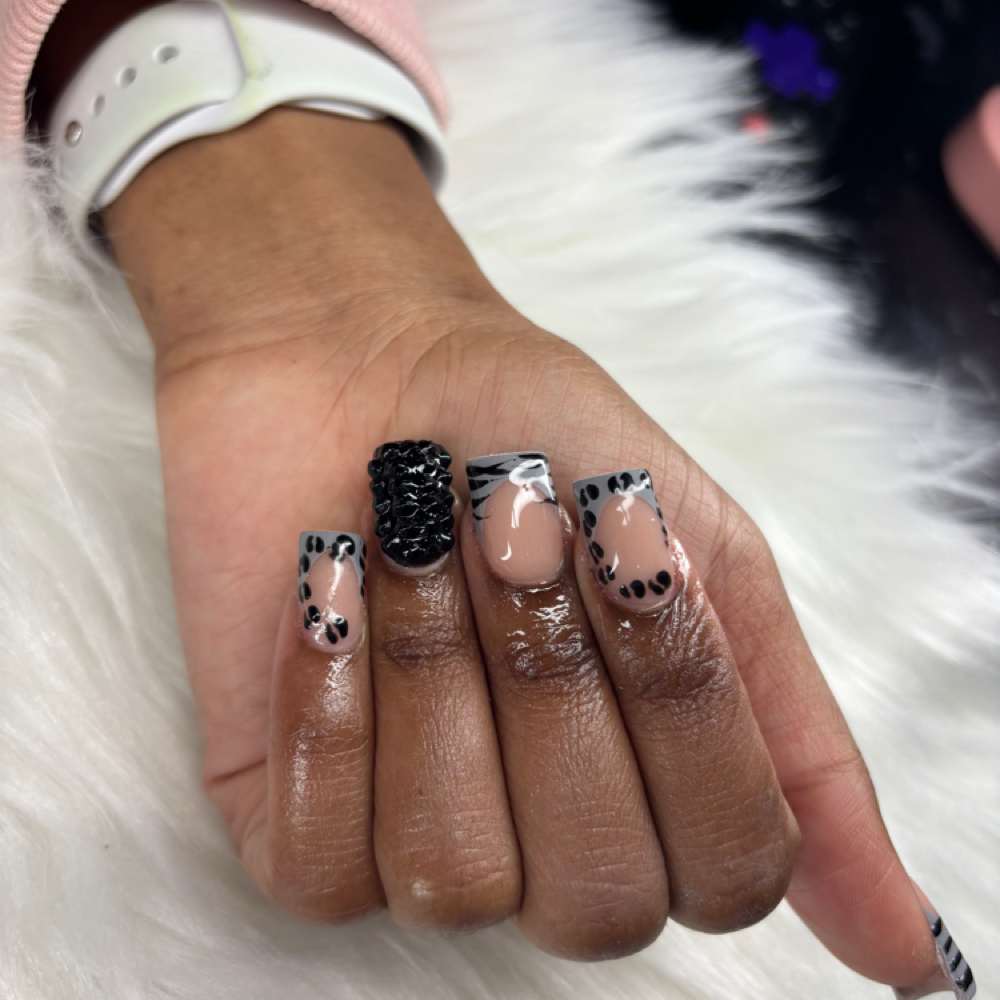 French Tip (ADD ON) at Klawed By Ariana in Oak Park, IL
