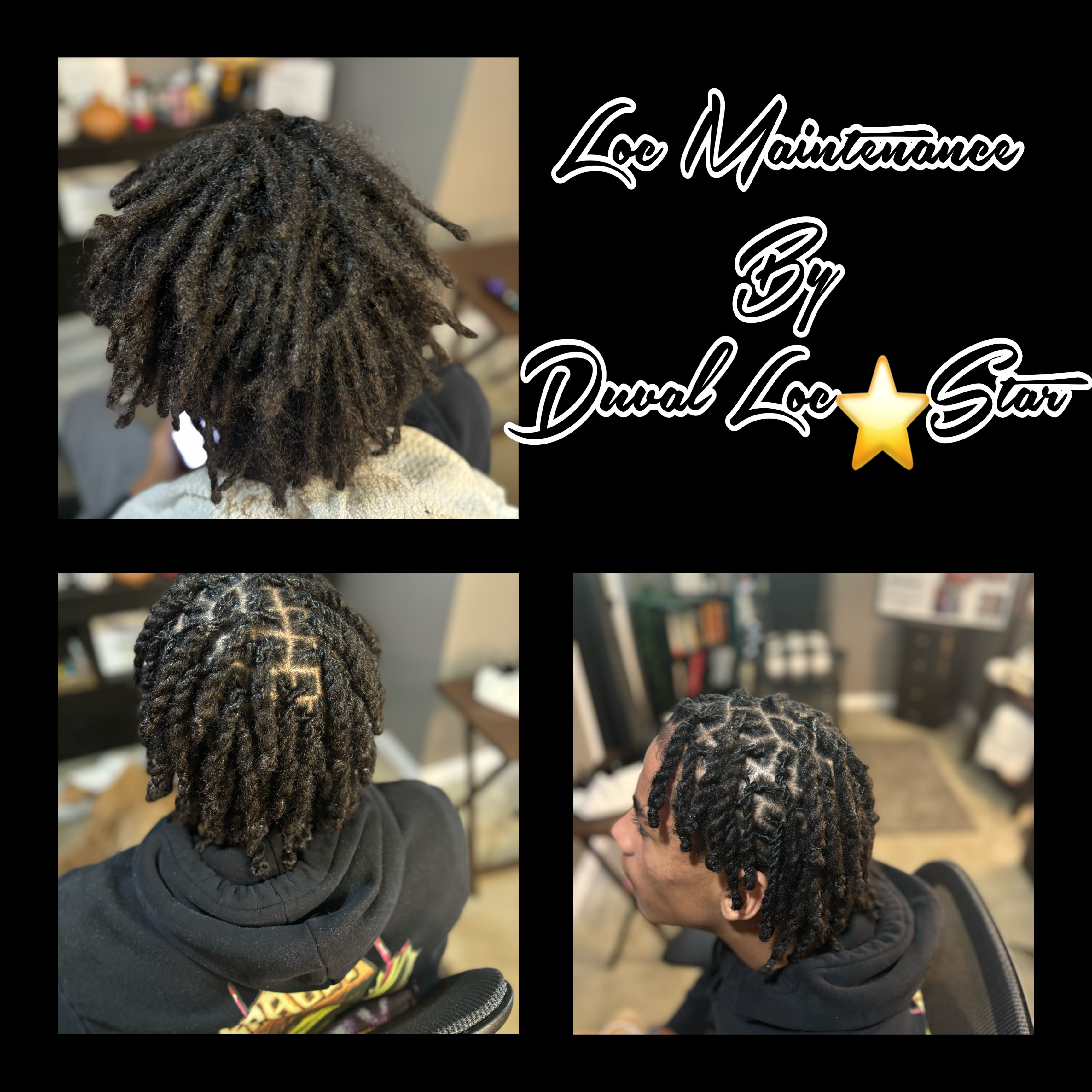 Loc Maintenance-Wash/Retwist/Style