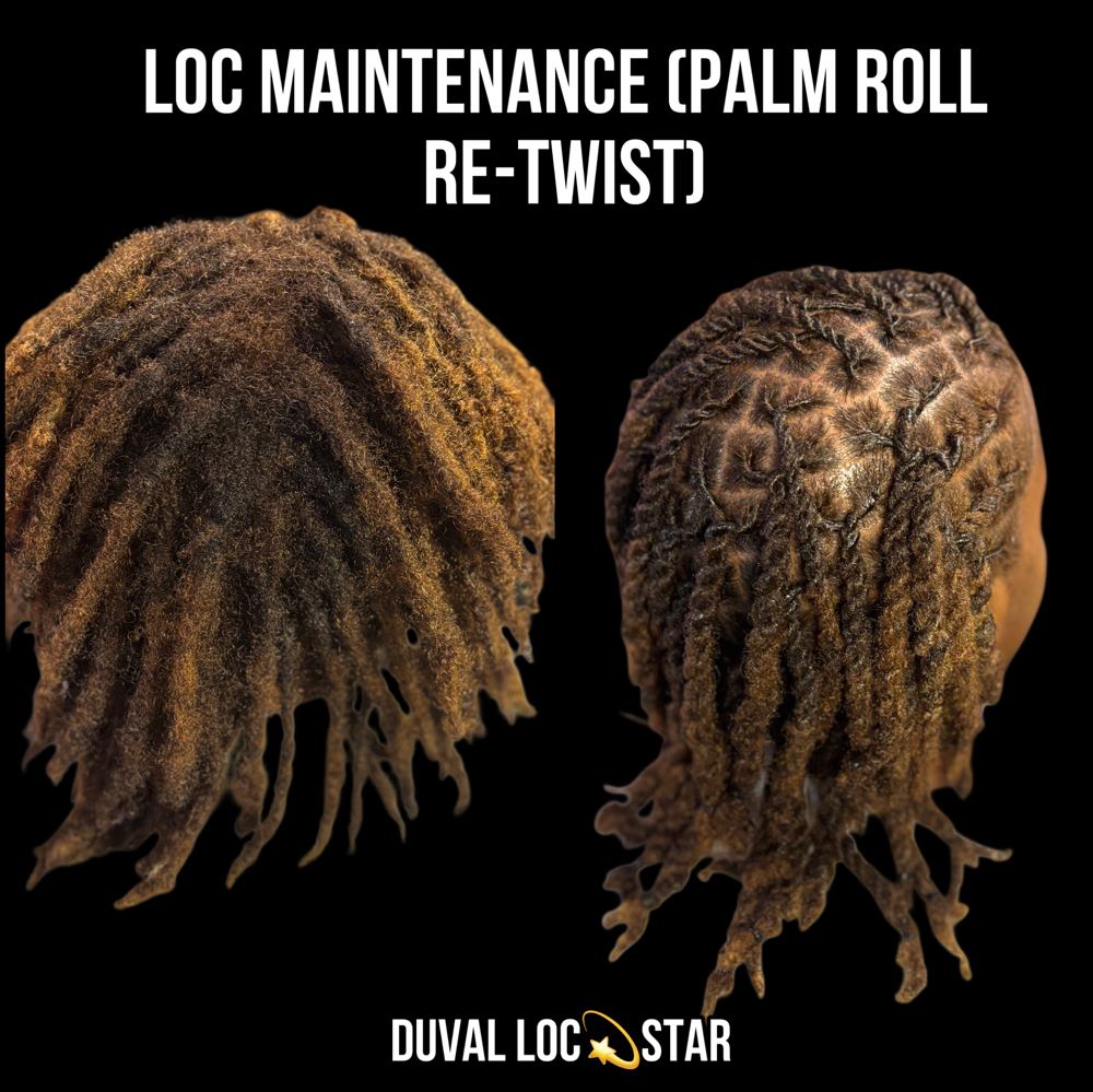 Loc Maintenance-Wash/Retwist/Style