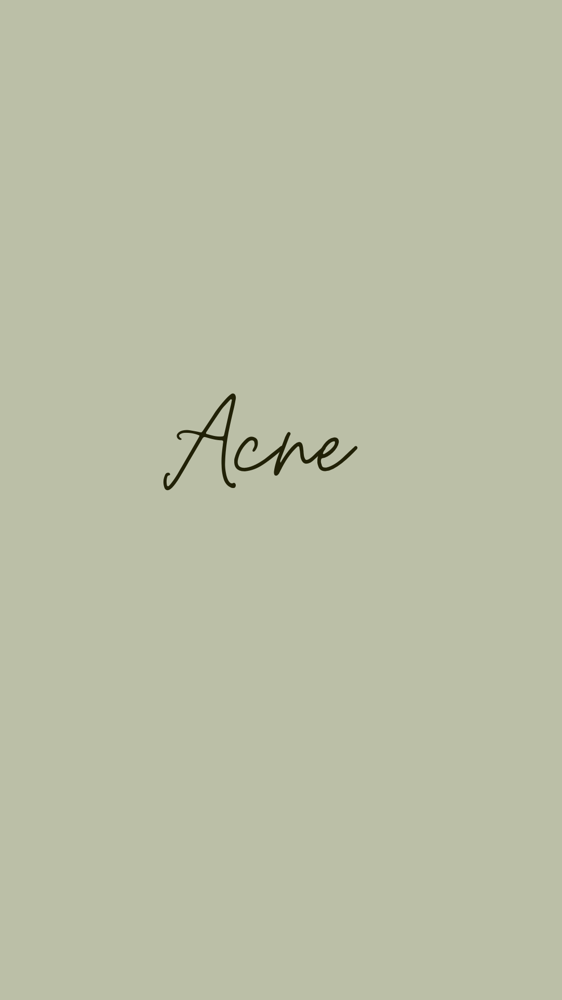 New Acne Client Consult/Treatment