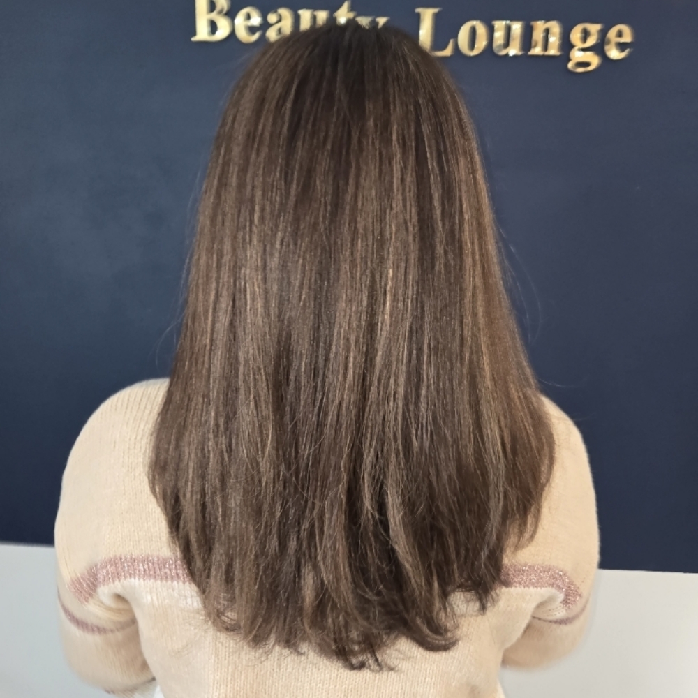 Root Retouch w/Cut & Style at Luminous Vibes Beauty Lounge in Wareham, MA