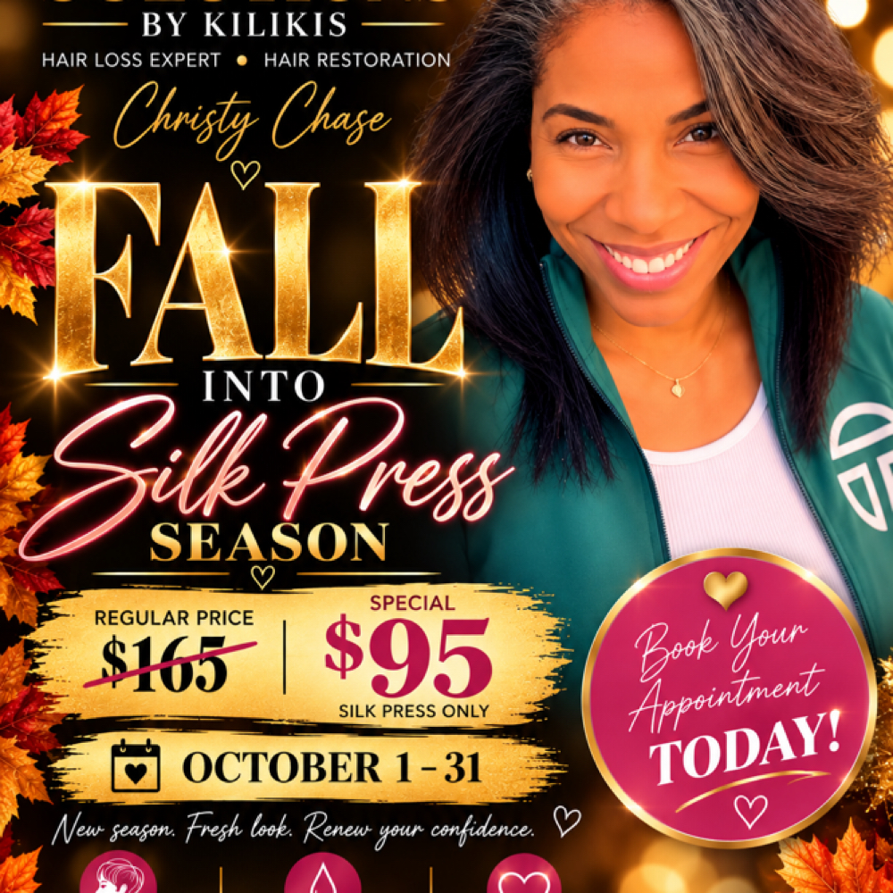 Natural Silk Press at Hair Care Solutions By Kilikis in Gladstone, MO