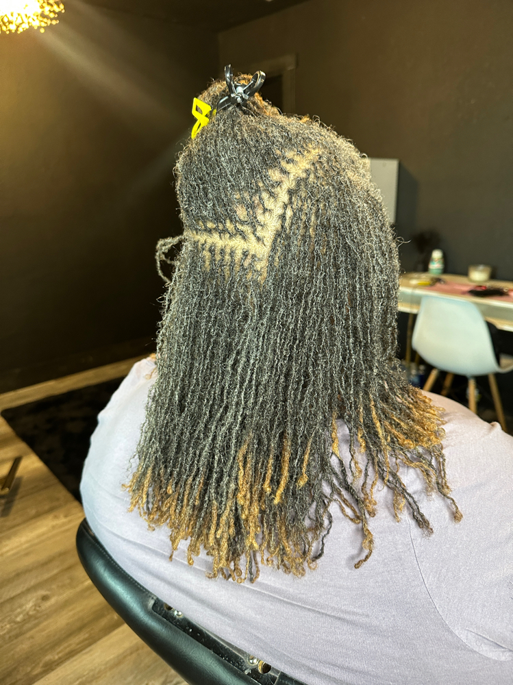 3HR Sisterlocks/Brotherlocks Retie at The Salon Hub in Converse, TX