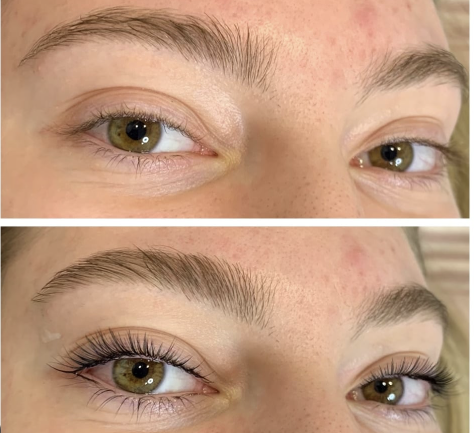 Eyelash tinting