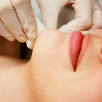 Chin at Hidden Beauty Wax & Spa in Arlington, TX