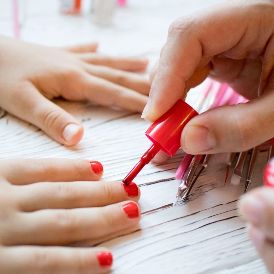 Kid Manicure at Passport To Beauty in Anaheim, CA