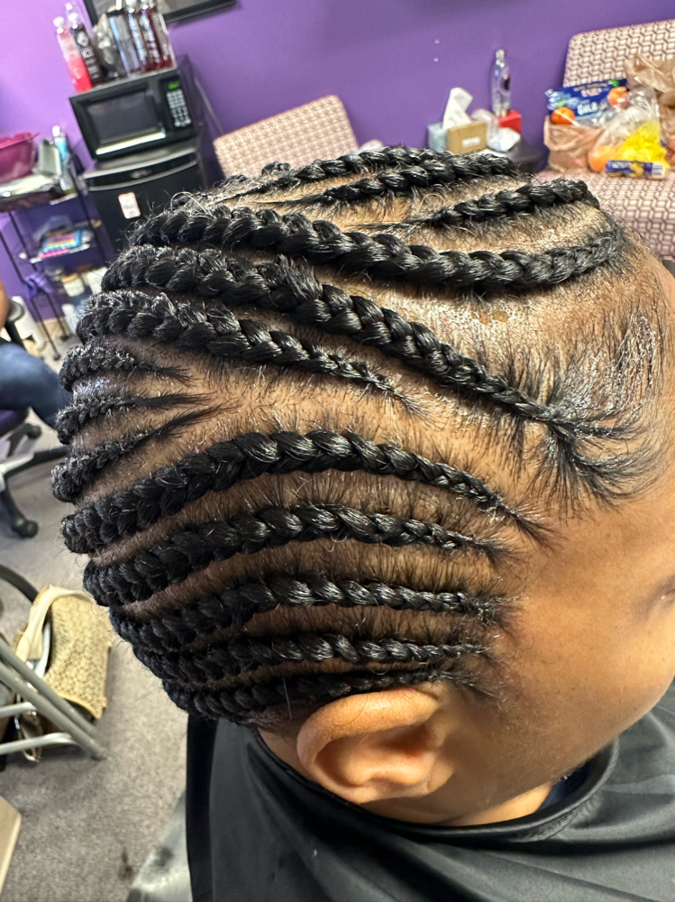 Small Lemonade Braids