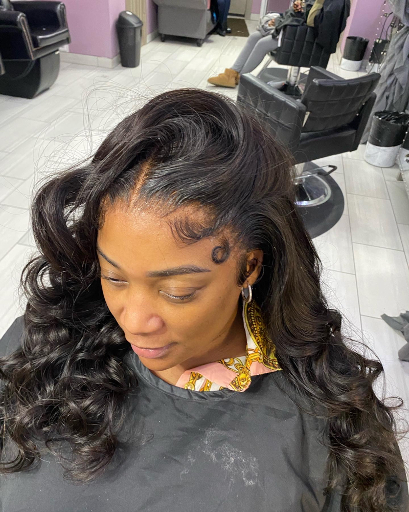 Frontal Sew In Hair Included 24”