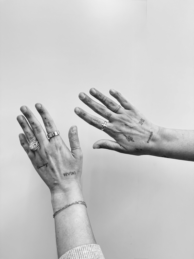 Fingers + Five Tattoo