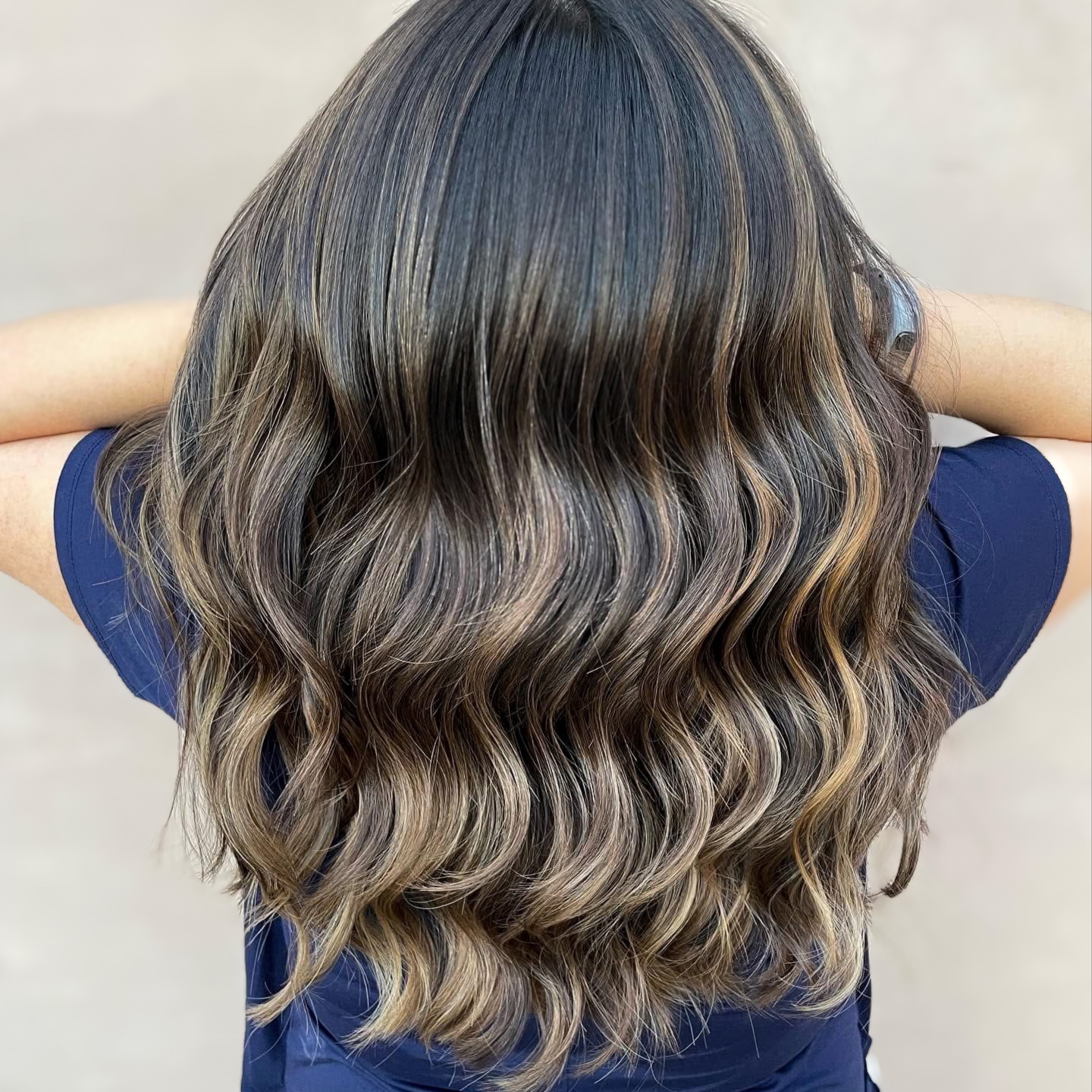 Dimensional Brunette + Haircut at Margaret Zych in Costa Mesa, CA