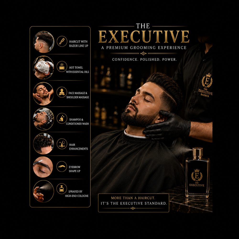 The Executive Haircut With Tj at Thompsons barber & beauty shop in Cape May Court House, NJ
