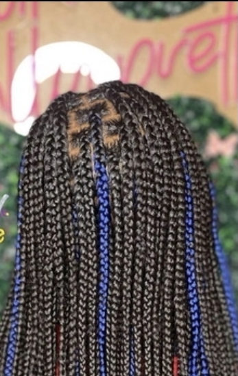 Medium Knotless Braids