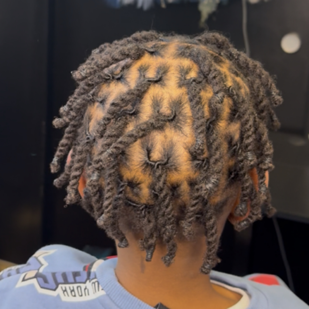 Kid’s Loc Retwist (up to 120 locs) at LocsByEssie in Pittsburgh, PA