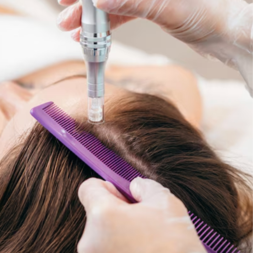 SRF Scalp Microneedling at Snap Medical Wellness in Libertyville, IL