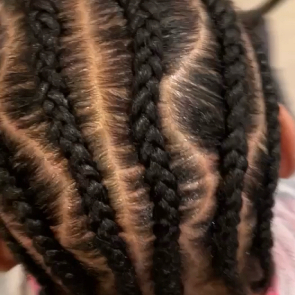 Cornrows at Lashtacular Lash Bar in Buffalo, NY