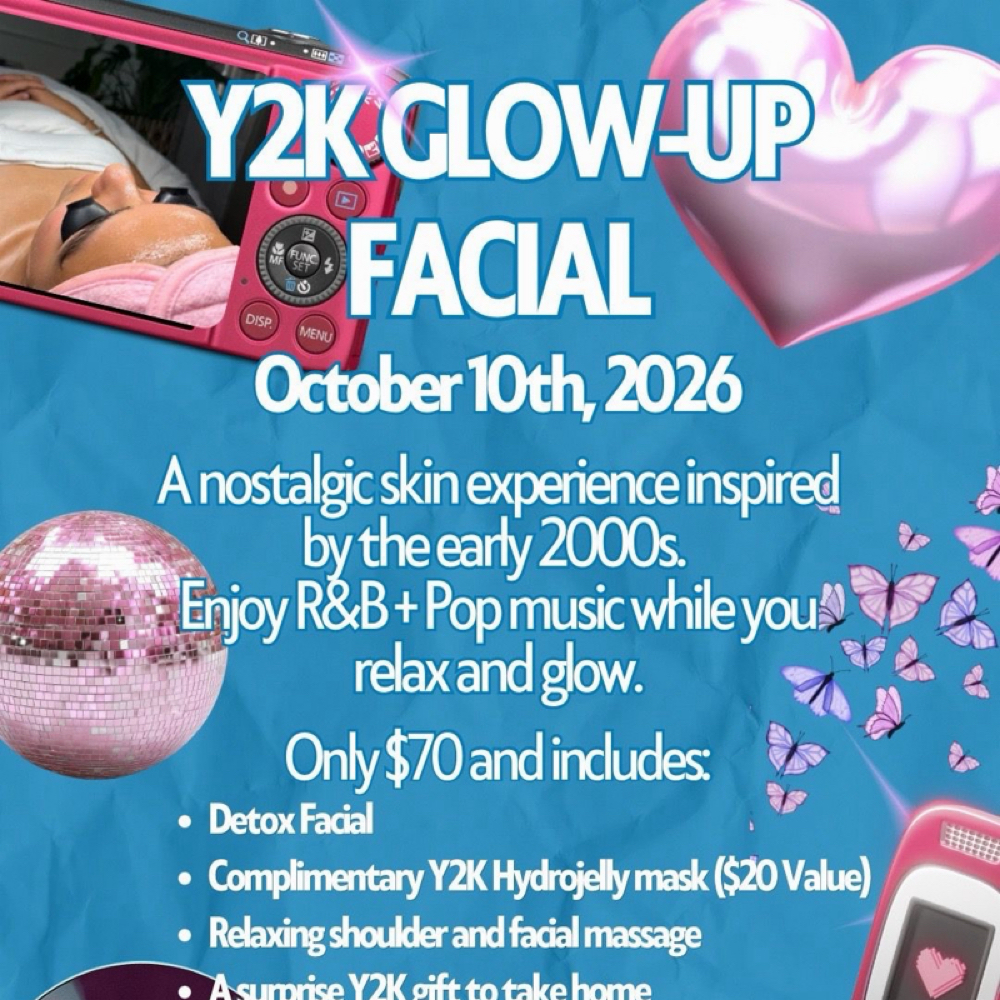 Y2K Glow-Up facial at Santana Skin Studio in El Paso, TX