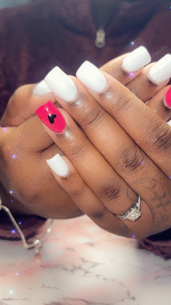 2 Fingers (nail Design)