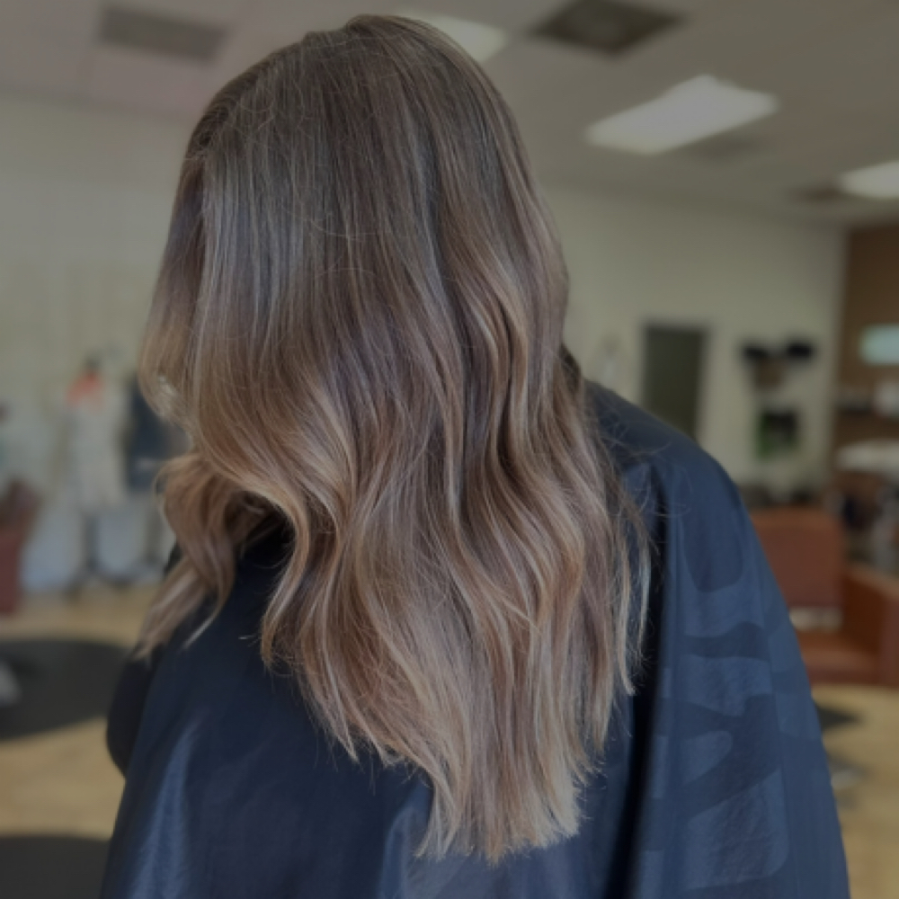 Gray Blending at Feathered Foils By Kaitlyn Lane in Santa Fe, TX