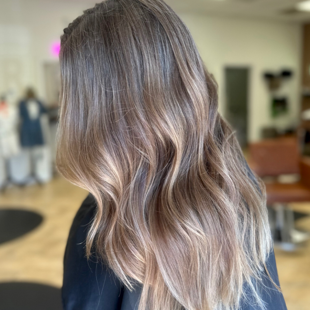 Gray Blending at Feathered Foils By Kaitlyn Lane in Santa Fe, TX