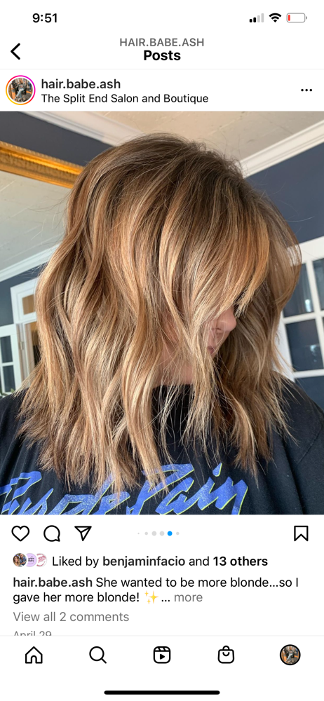 Custom Color/Blonde