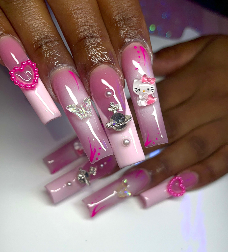 XL-3XL Acrylic Nails